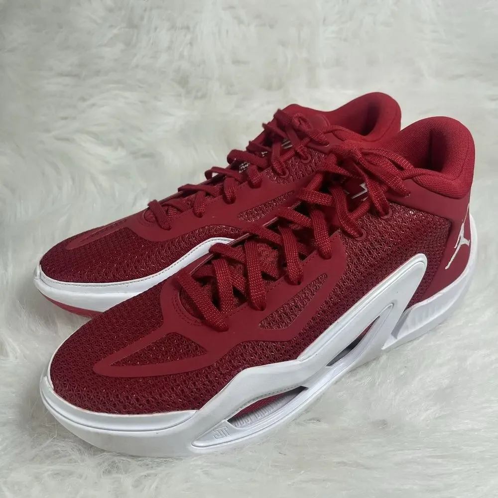 Nike Jordan Tatum 1 TB University Red White Basketball Shoes Men 11.5